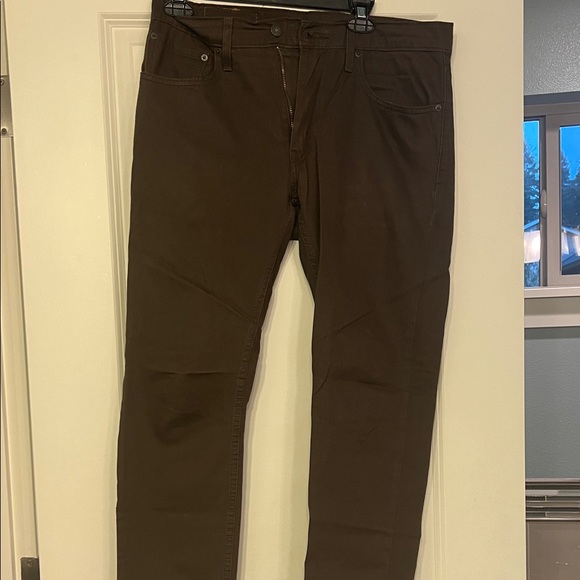 Levi's Dark Brown 512 Jeans - Picture 3 of 4